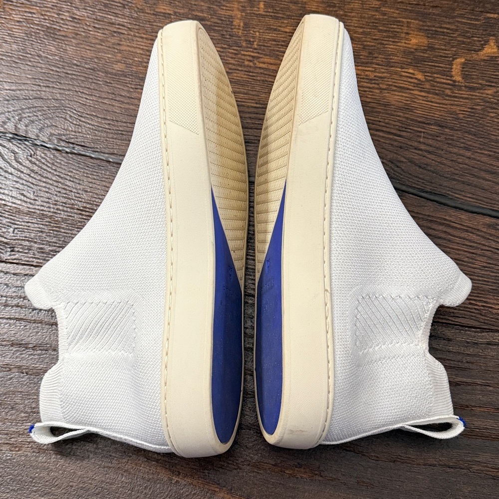 Rothy’s The Chelsea Boot - Winter White - Picture 10 of 11